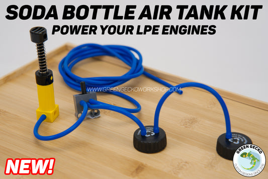 Soda Bottle Air Tank Kit - Power your Lego Pneumatic Engine!