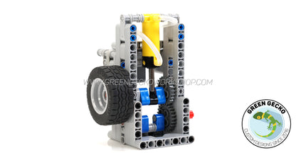⭐20% OFF!⭐ Complete Kit - 1 Cylinder Switchless Lego Pneumatic Engine 2500 RPM