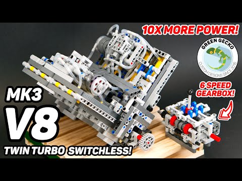 Lego car best sale engine kit